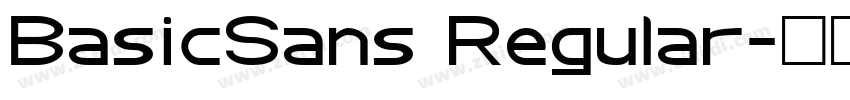 BasicSans Regular字体转换